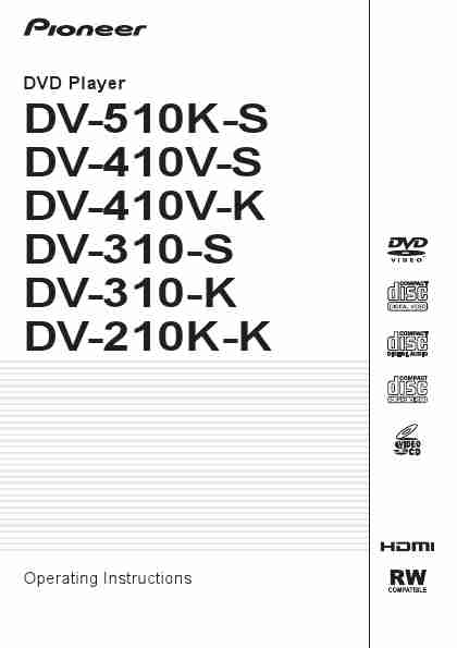 Pioneer DVD Player DV-210K-K-page_pdf